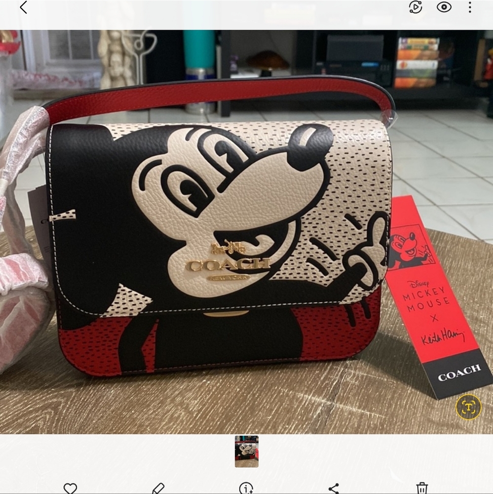 Coach X Mickey Mouse Crossbody